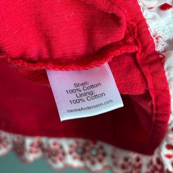 Hanna Andersson Red Corduroy Dress - Picture 9 of 12